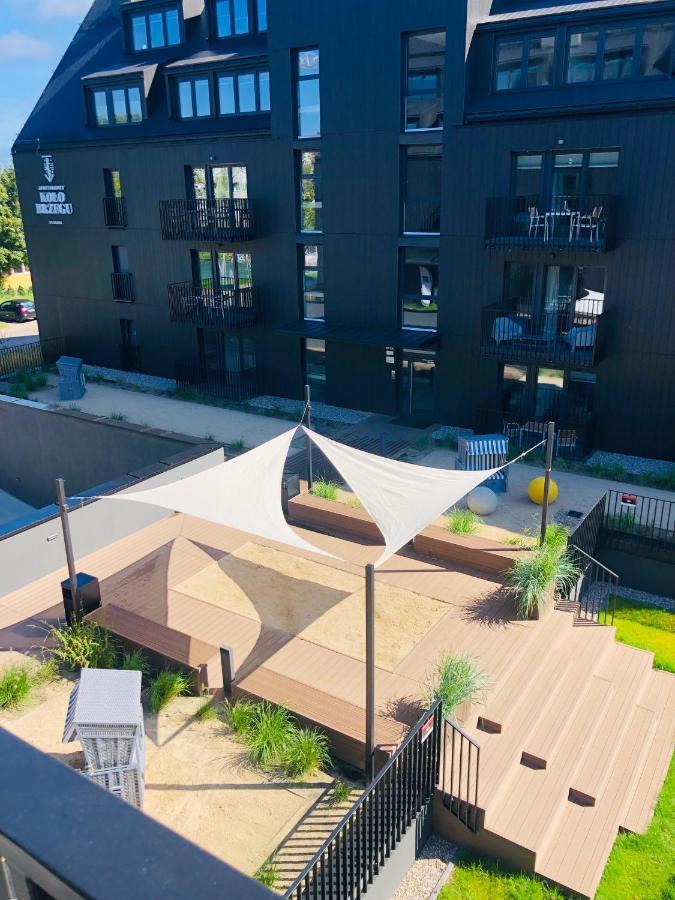 Apartament Morski Keja II Kolobrzeg Podczele ภายนอก รูปภาพ